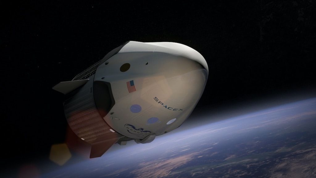 SpaceX Raumfahrt-Rakete