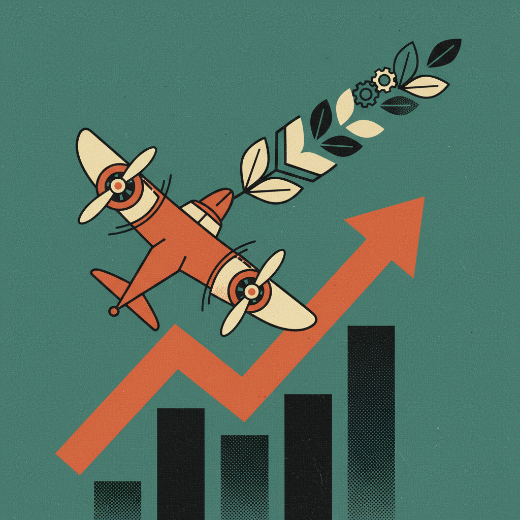 ETFs für nachhaltige Luftfahrt: Treibstoffe & Emissionen