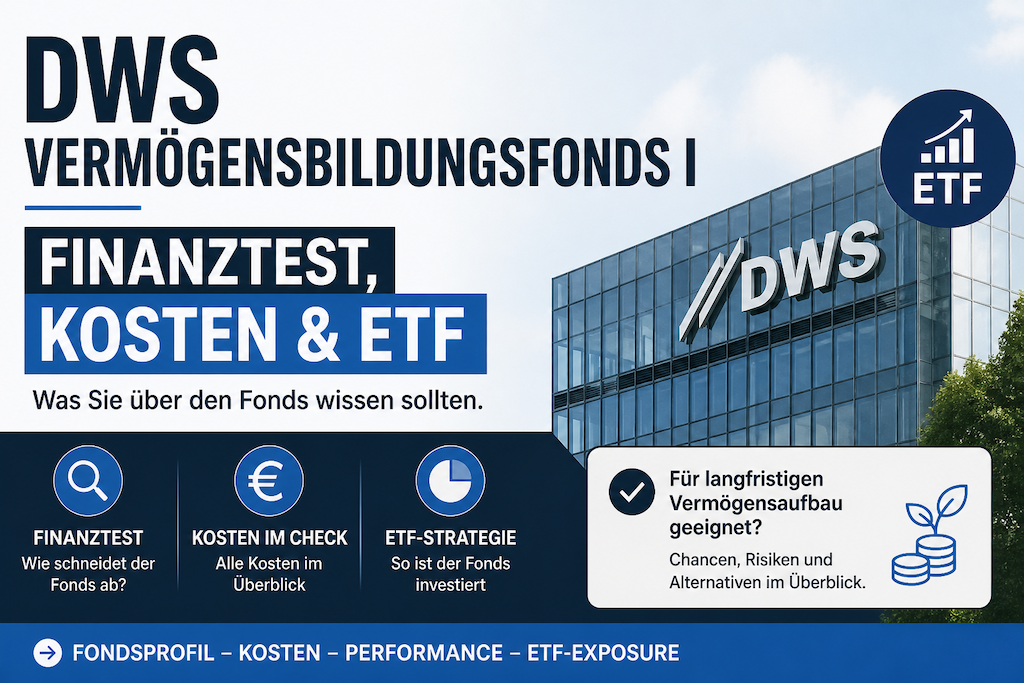 DWS Vermögensbildungsfonds I: Finanztest, Kosten & ETF