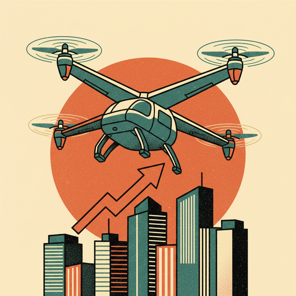 ETFs für eVTOL & urbane Luftmobilität: Stadtflüge sichern