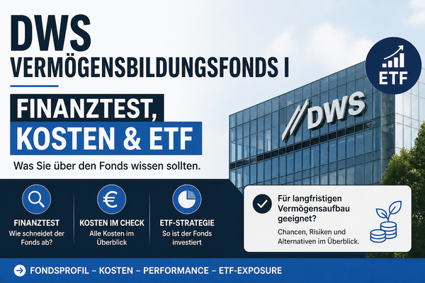 DWS Vermögensbildungsfonds I: Finanztest, Kosten & ETF